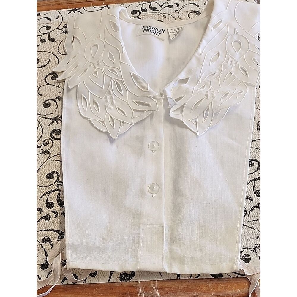 Fashion Front White Lace Collar Dickie